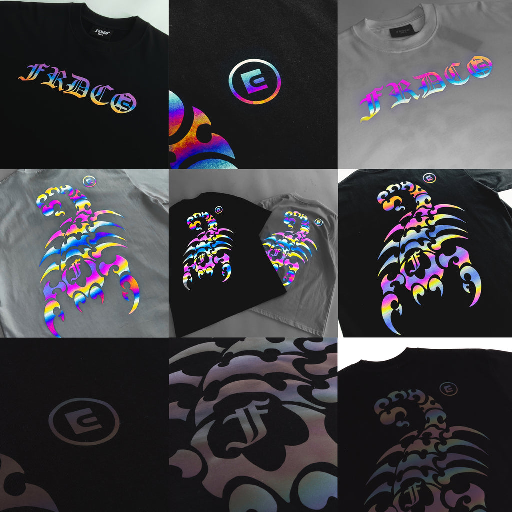 FRDCO X ENDLESS : Reflective Scorpion Tee White
