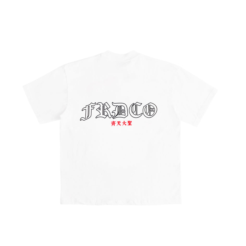 Legend Monkey : Warrior Wu Kong Tee White