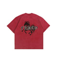 Horse EMP Washed Tee Red