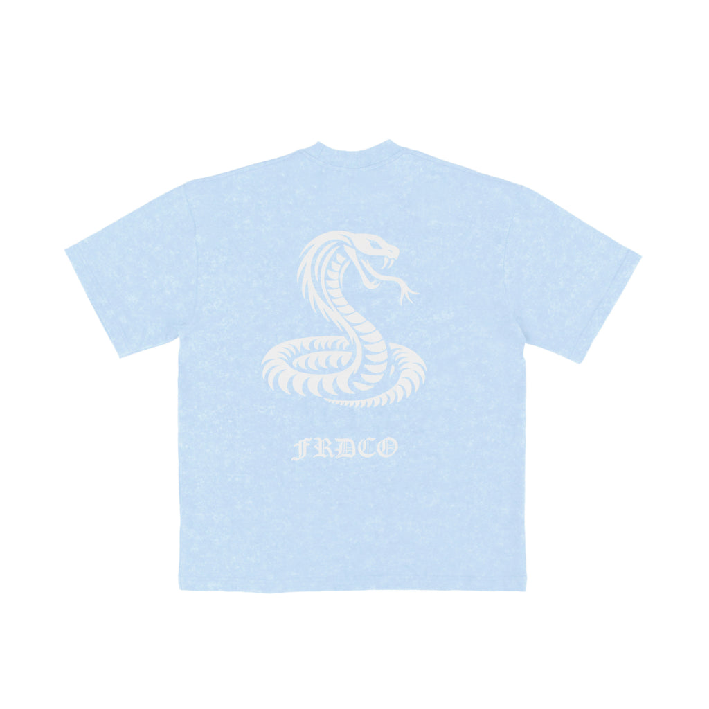 3M Reflective Snake Washed Tee Blue