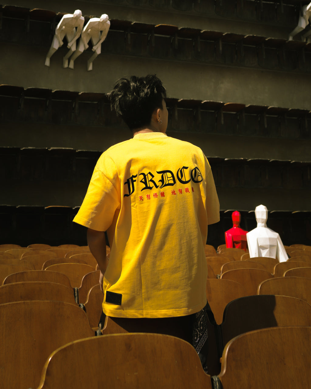 Warrior Essential Tee Yellow