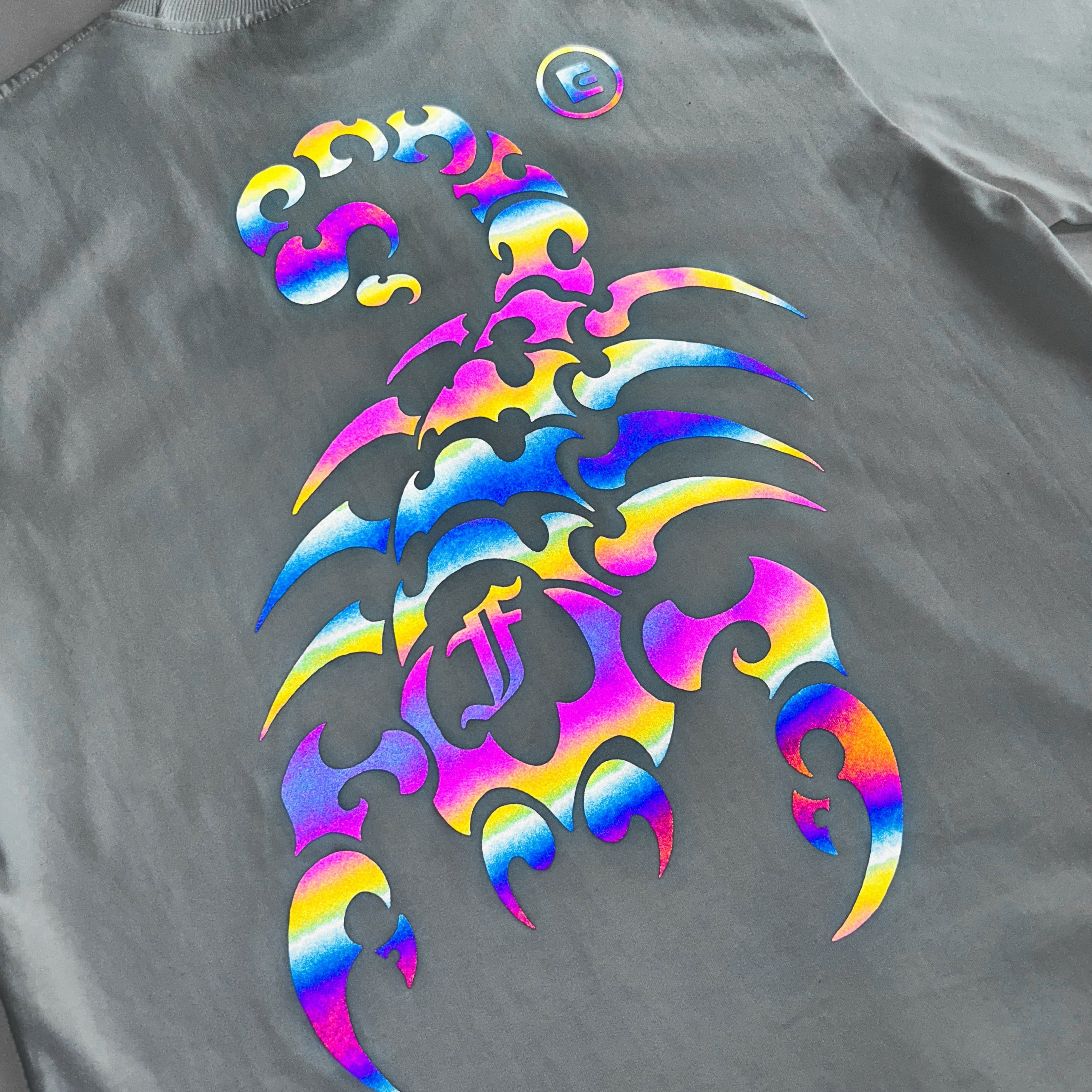 FRDCO X ENDLESS : Reflective Scorpion Tee White