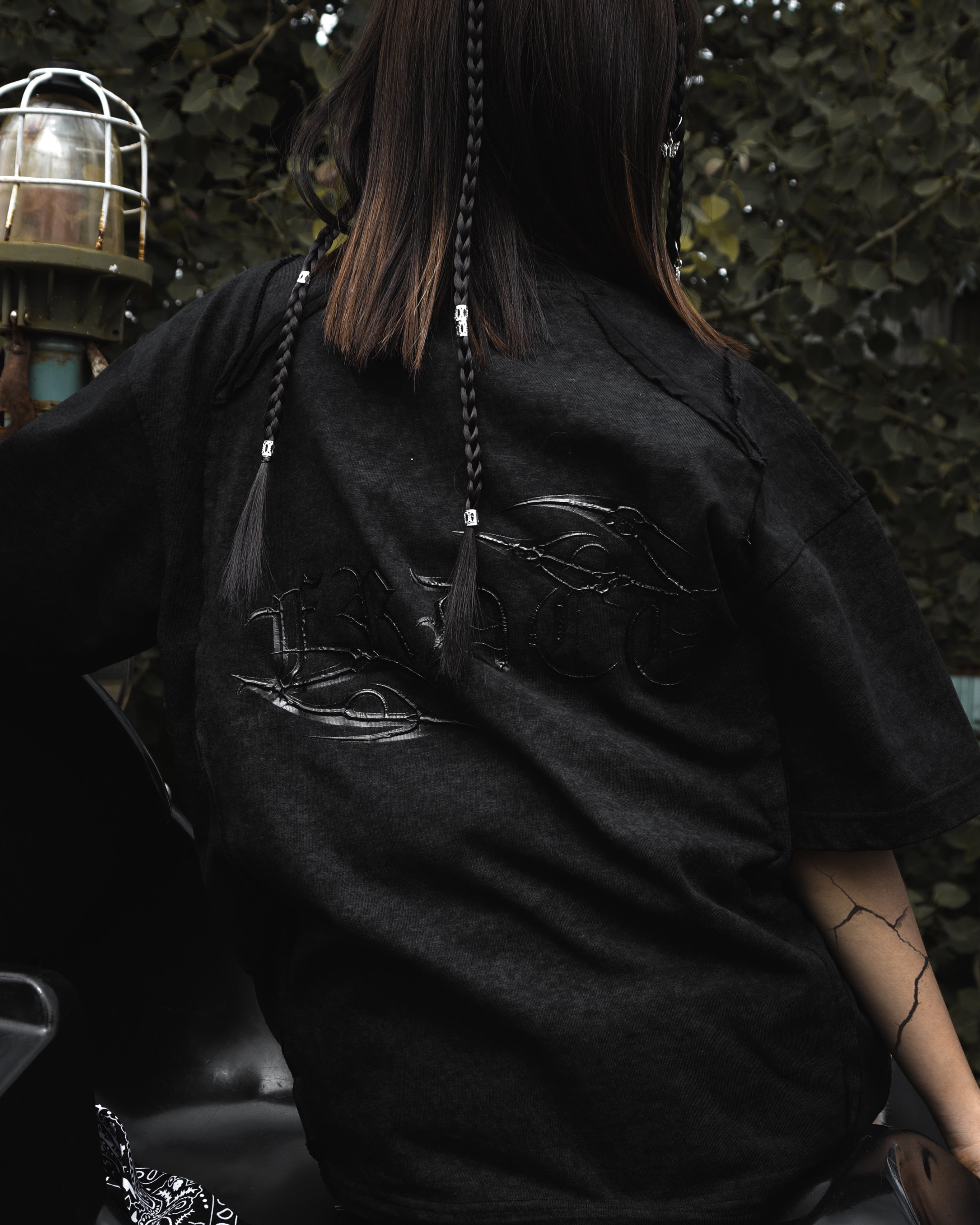 Essential CNS Washed Tee Black