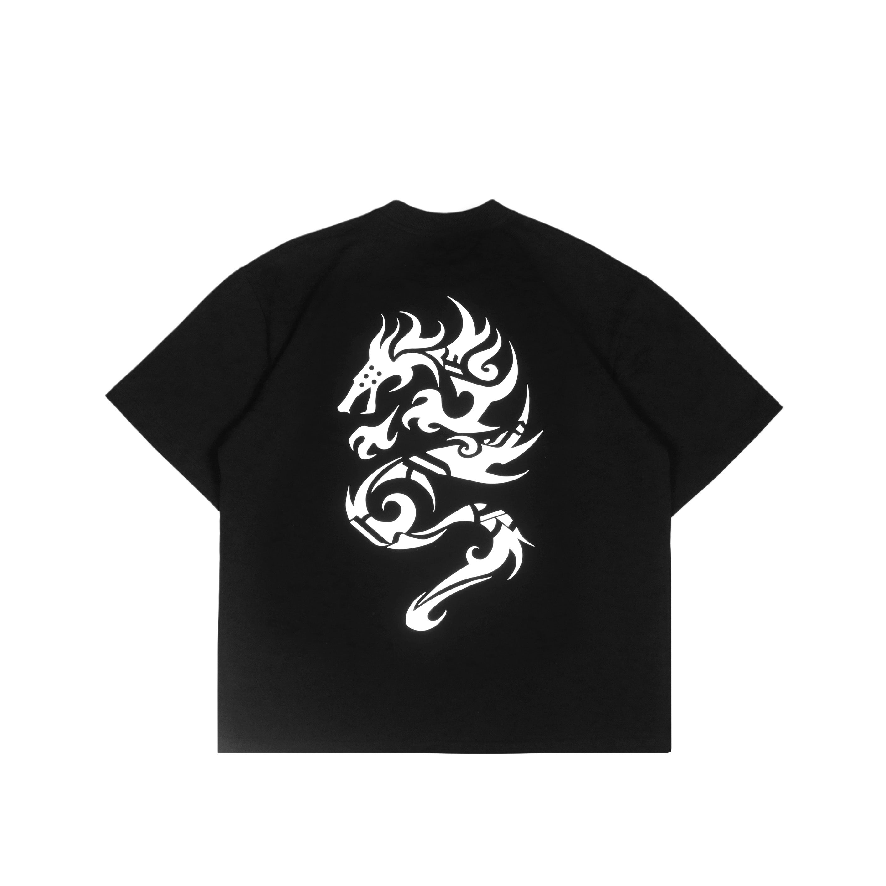 3M Reflective Dragon Aura Tee Black