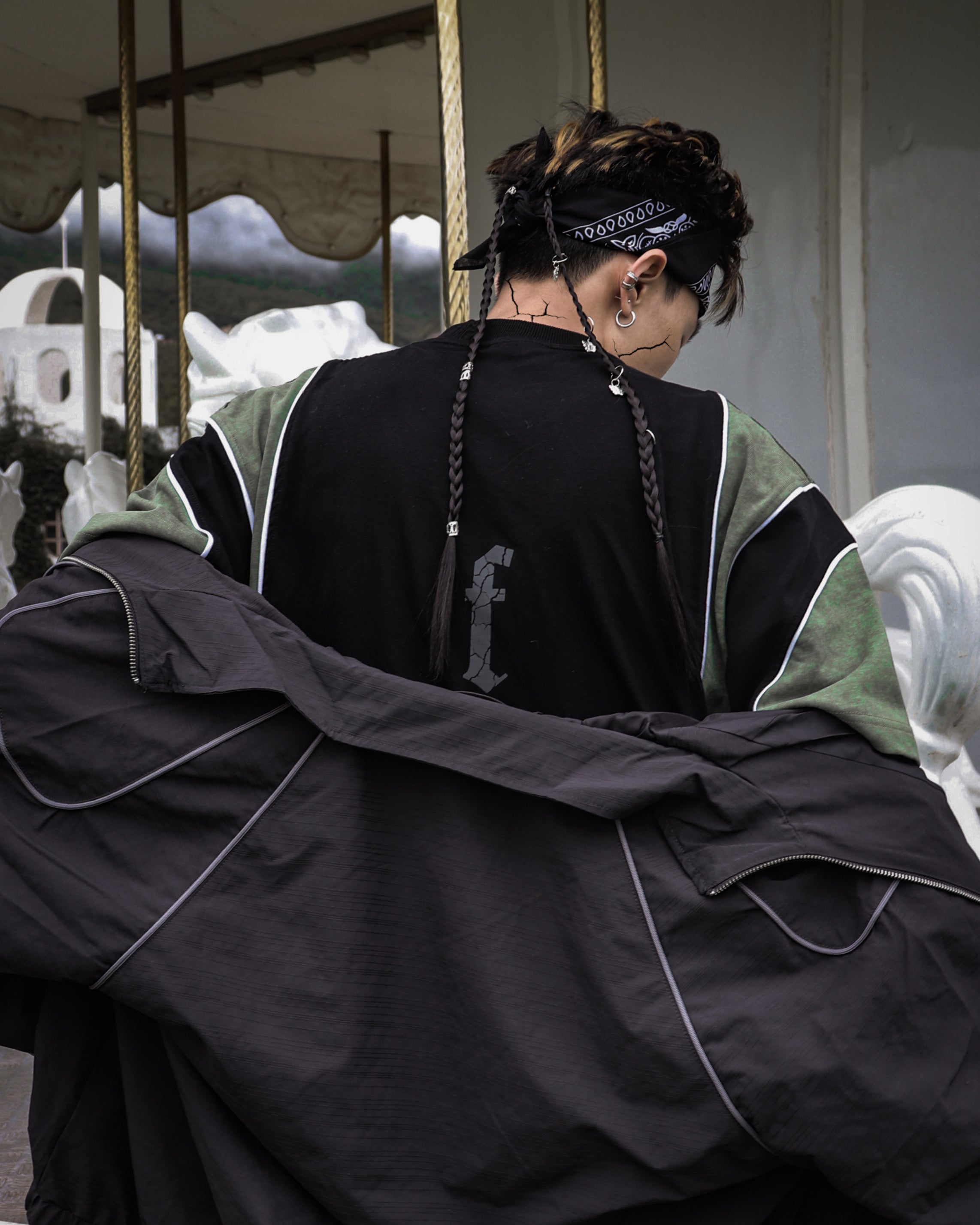 Pro CNS Washed Tee Army