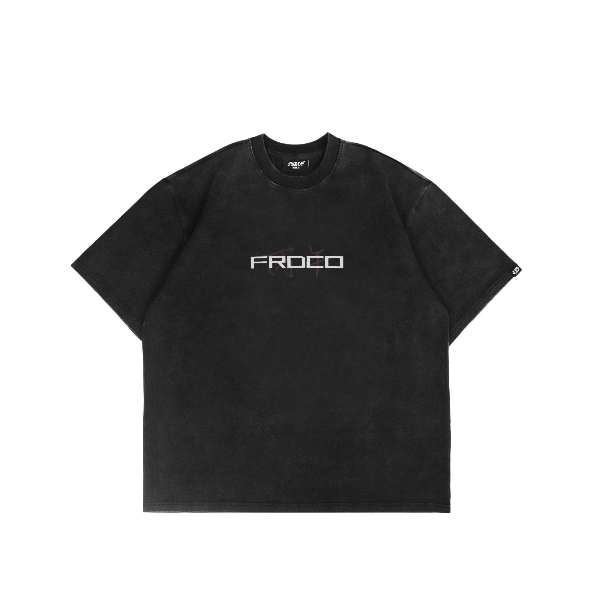 Horse EMP Washed Tee Black