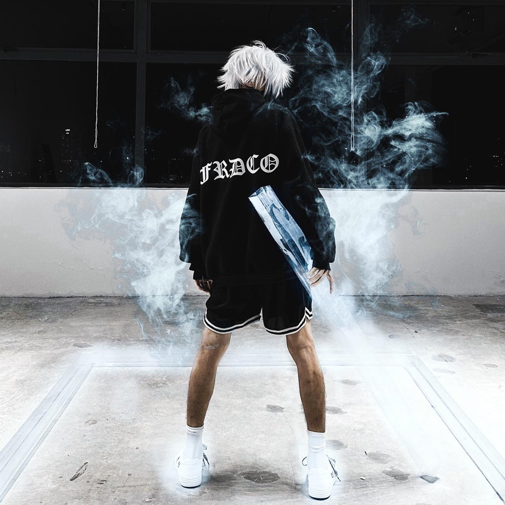 S23 White Demons Hoodie Black