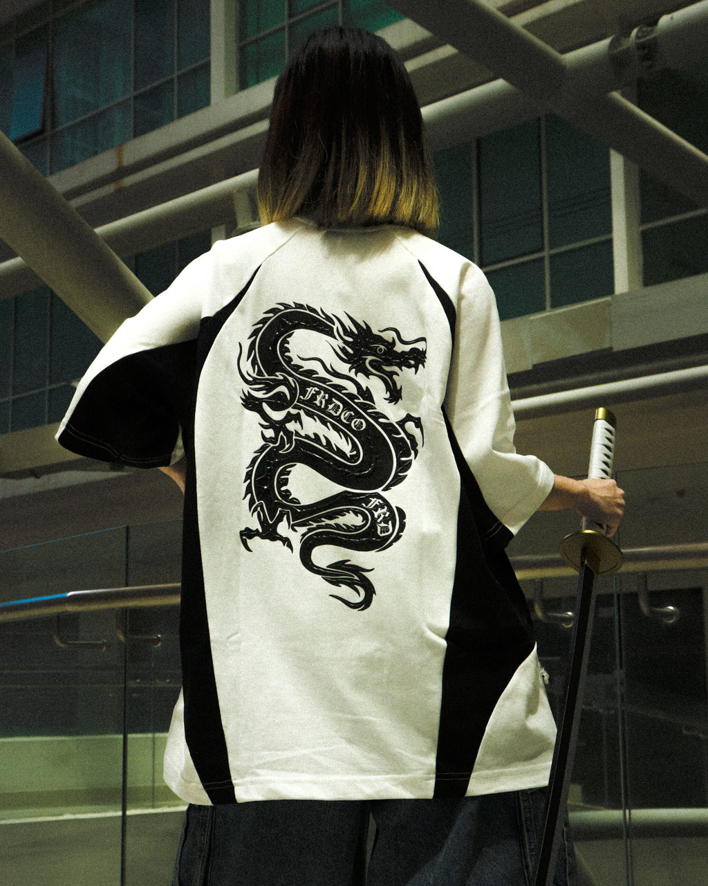 White Dragon CNS Tee White