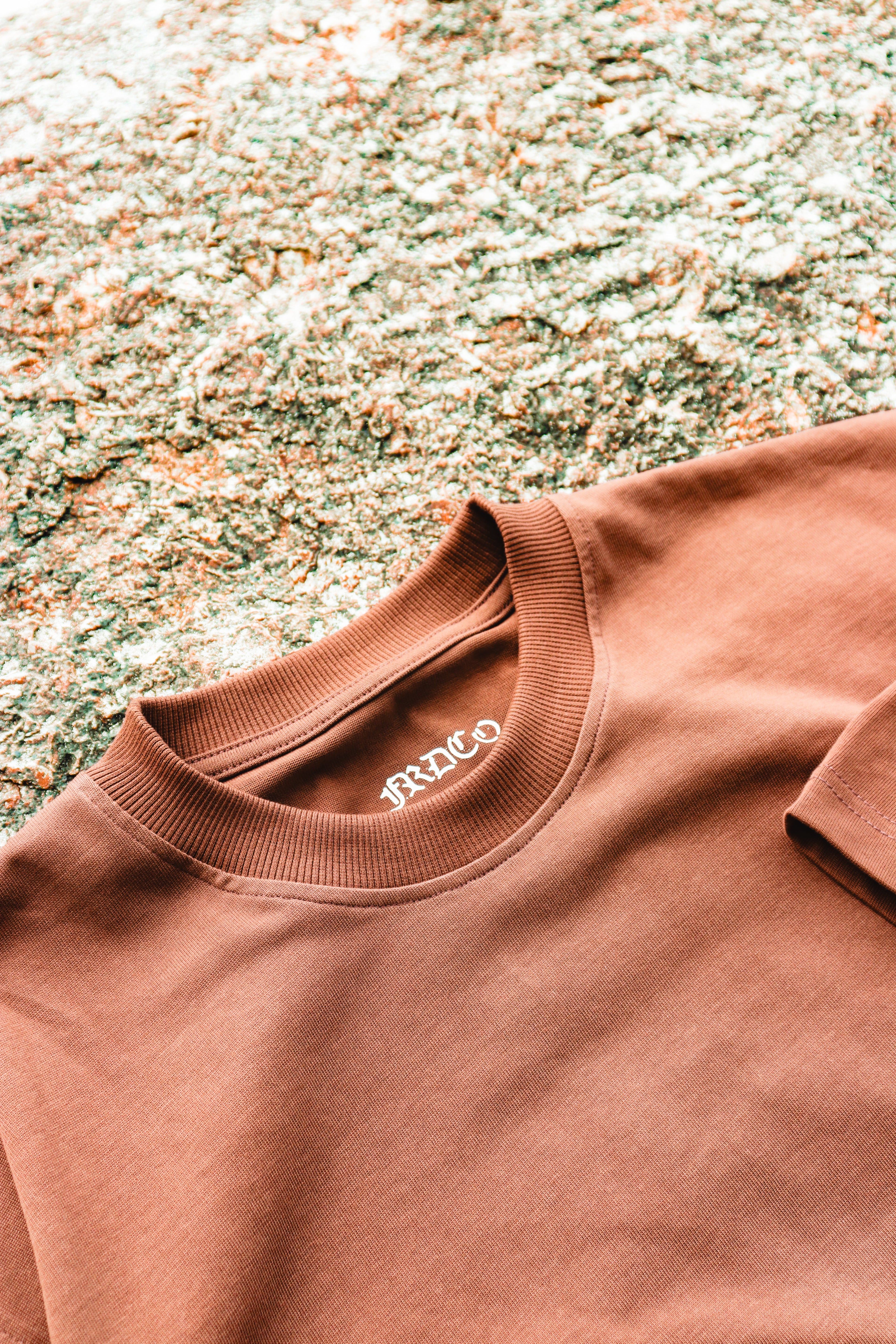 Demons Dust Bird Logo Tee Brown