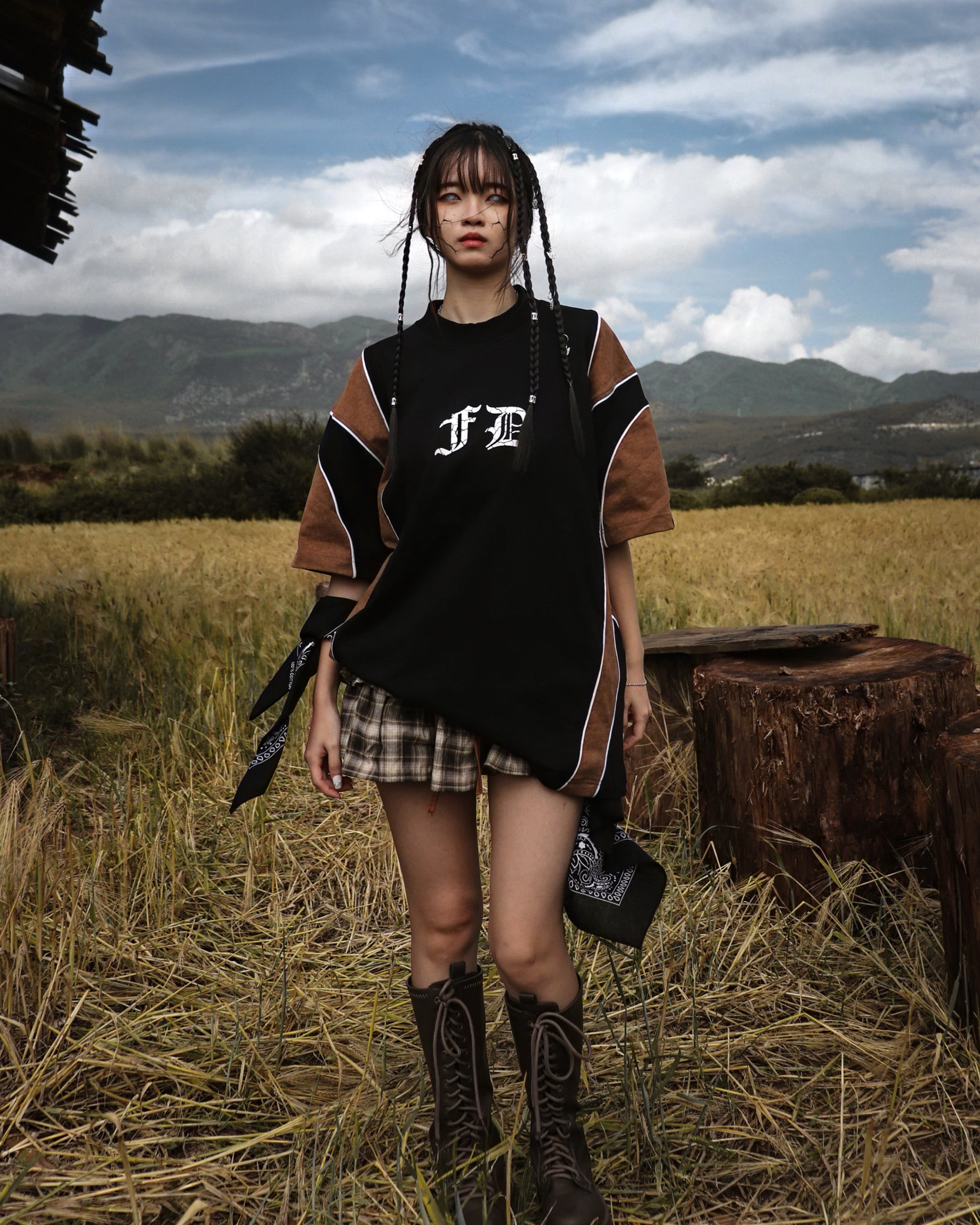 Pro CNS Washed Tee Brown