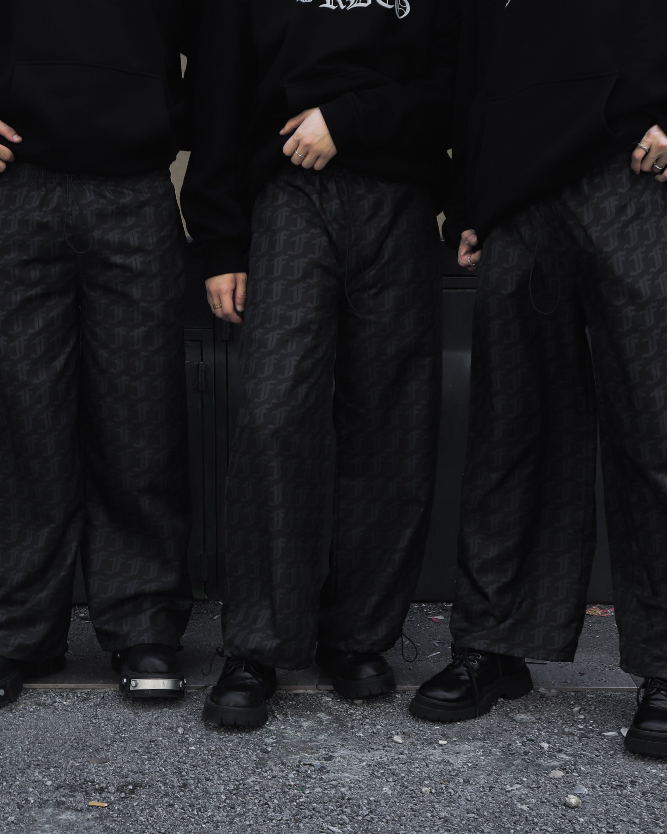 Signature F Long Pants Black