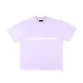 SS24 Embossed Logo Tee Purple