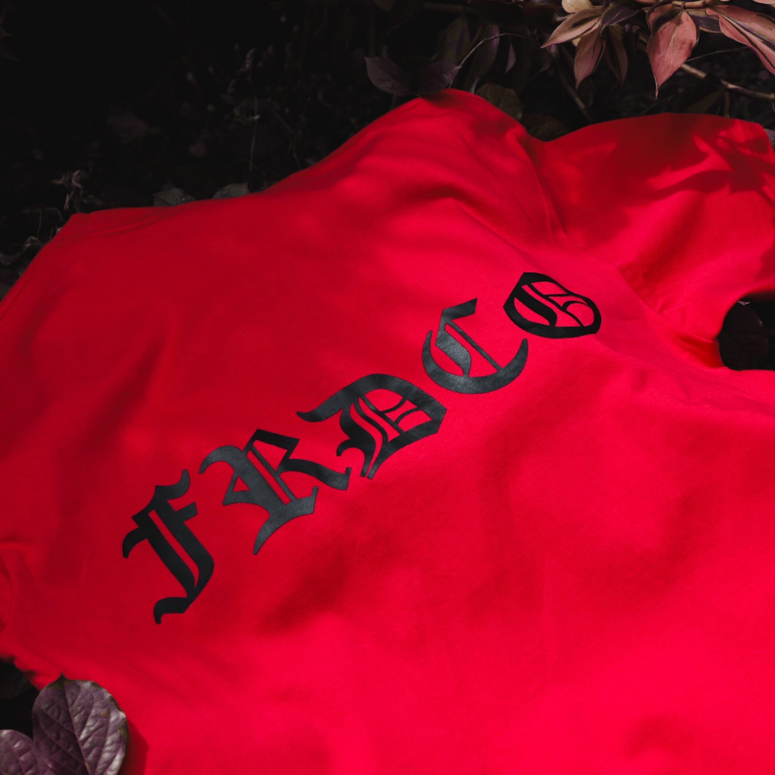 Dog Head Logo Tee Red