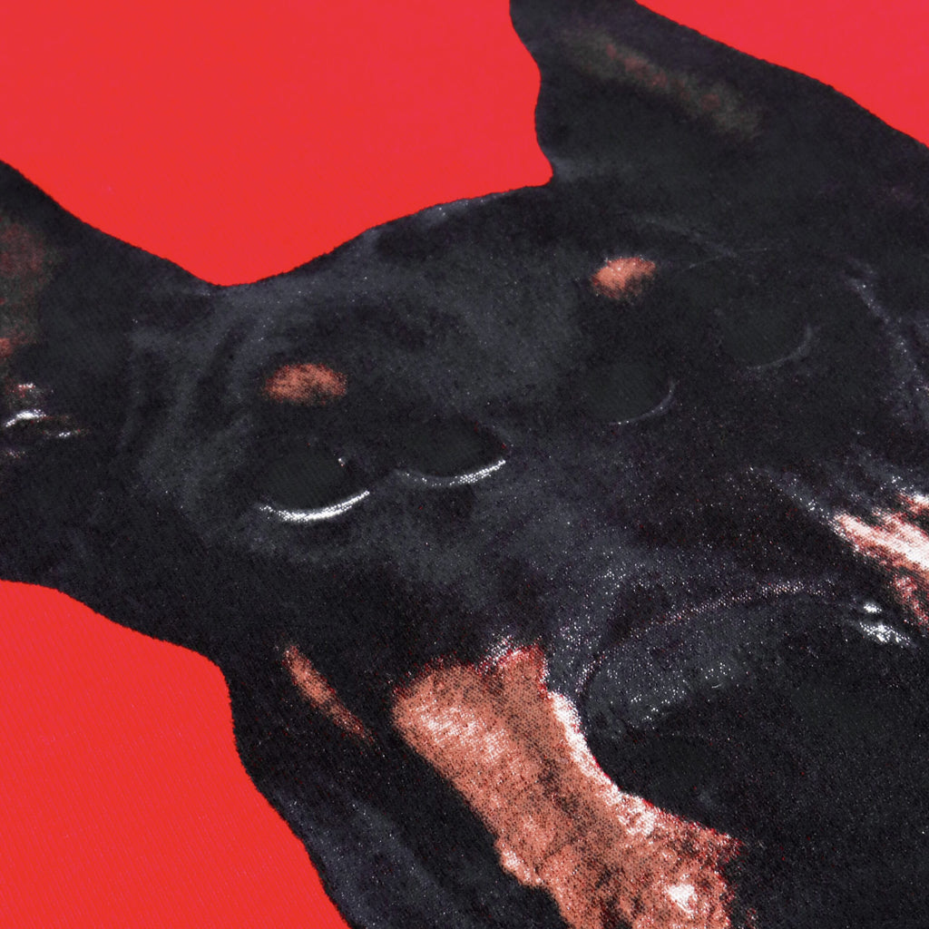 Dog Head Logo Tee Red