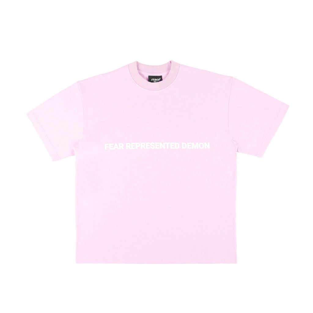 SS24 Embossed Logo Tee Pink