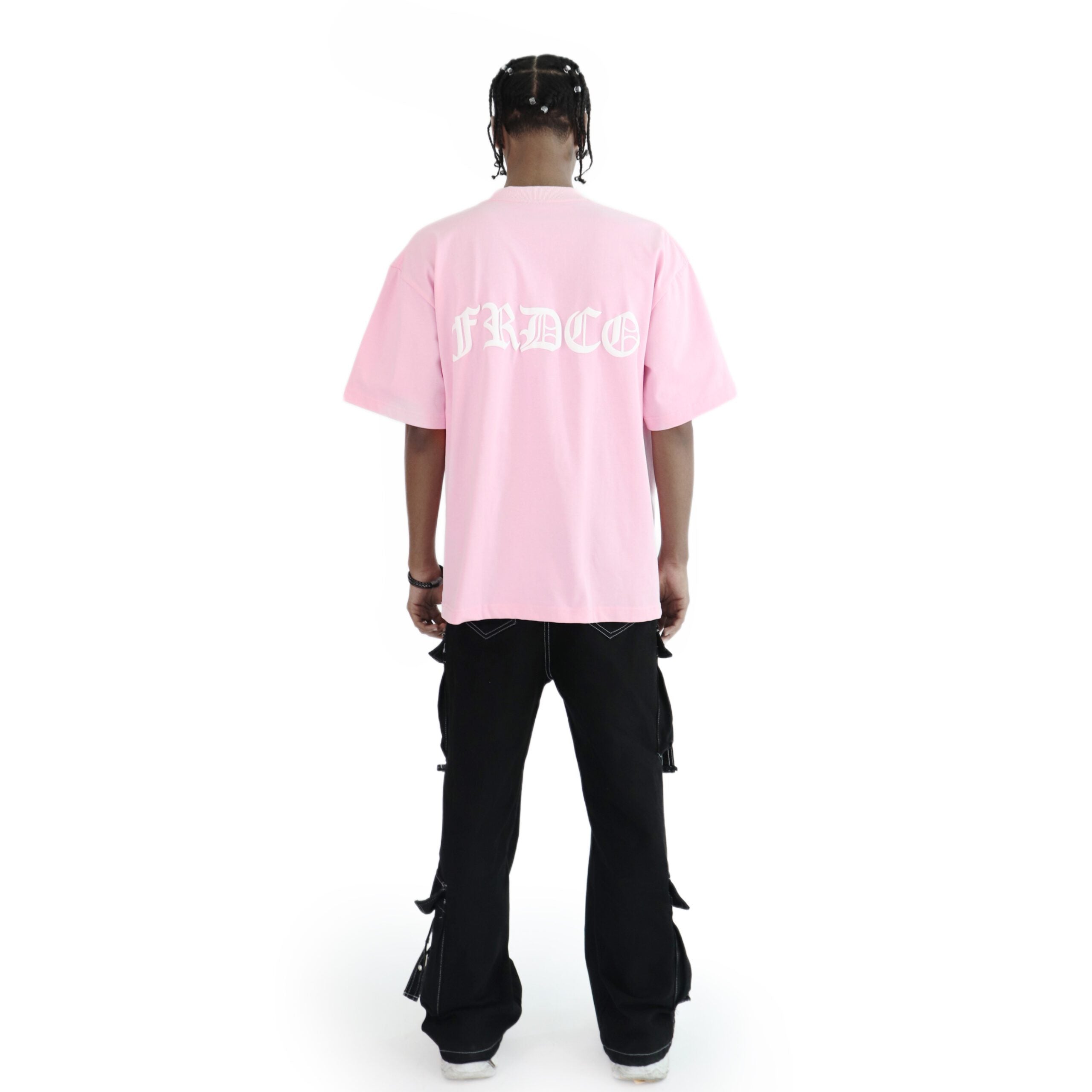 SS24 Embossed Logo Tee Pink