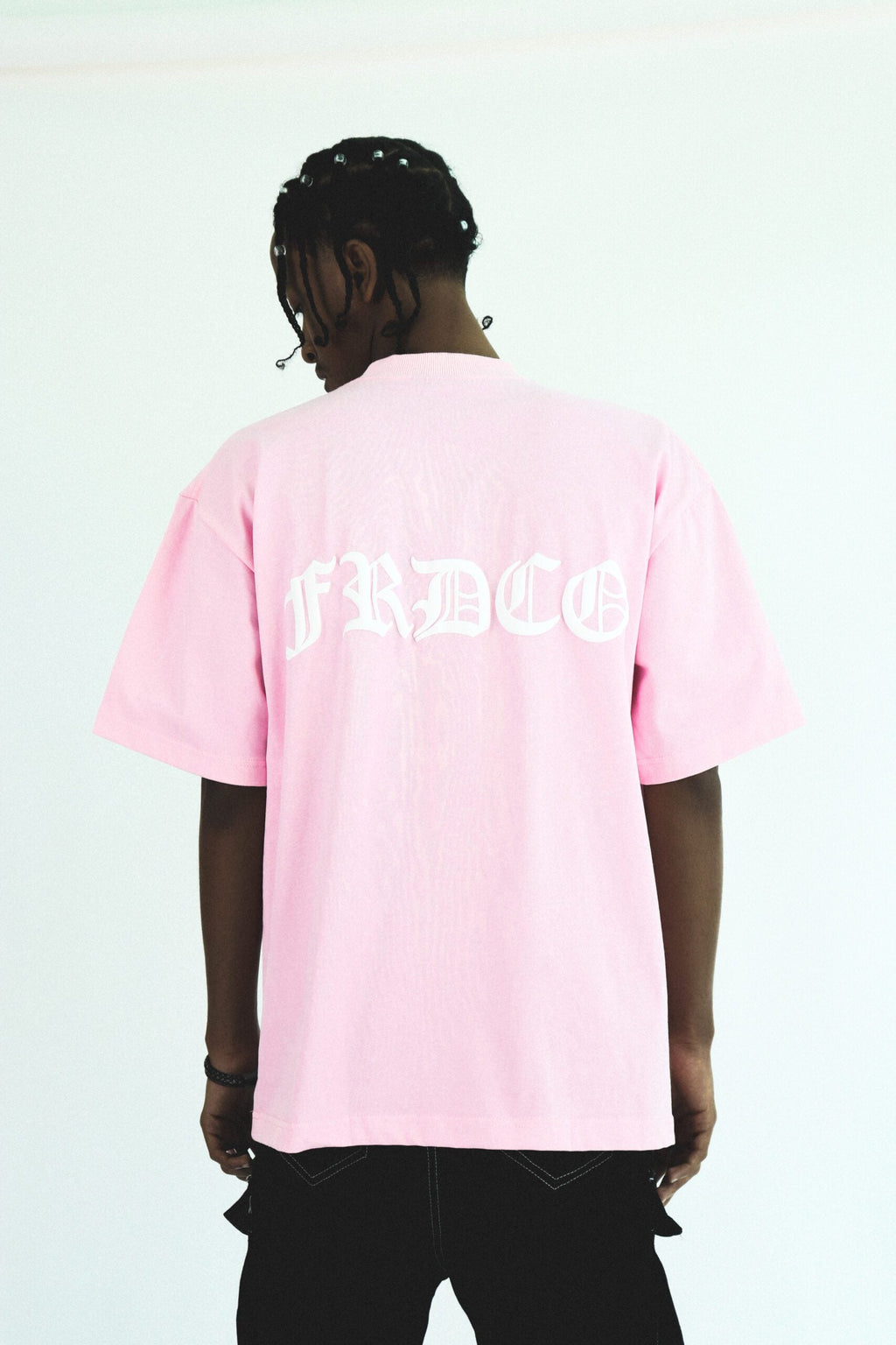 SS24 Embossed Logo Tee Pink