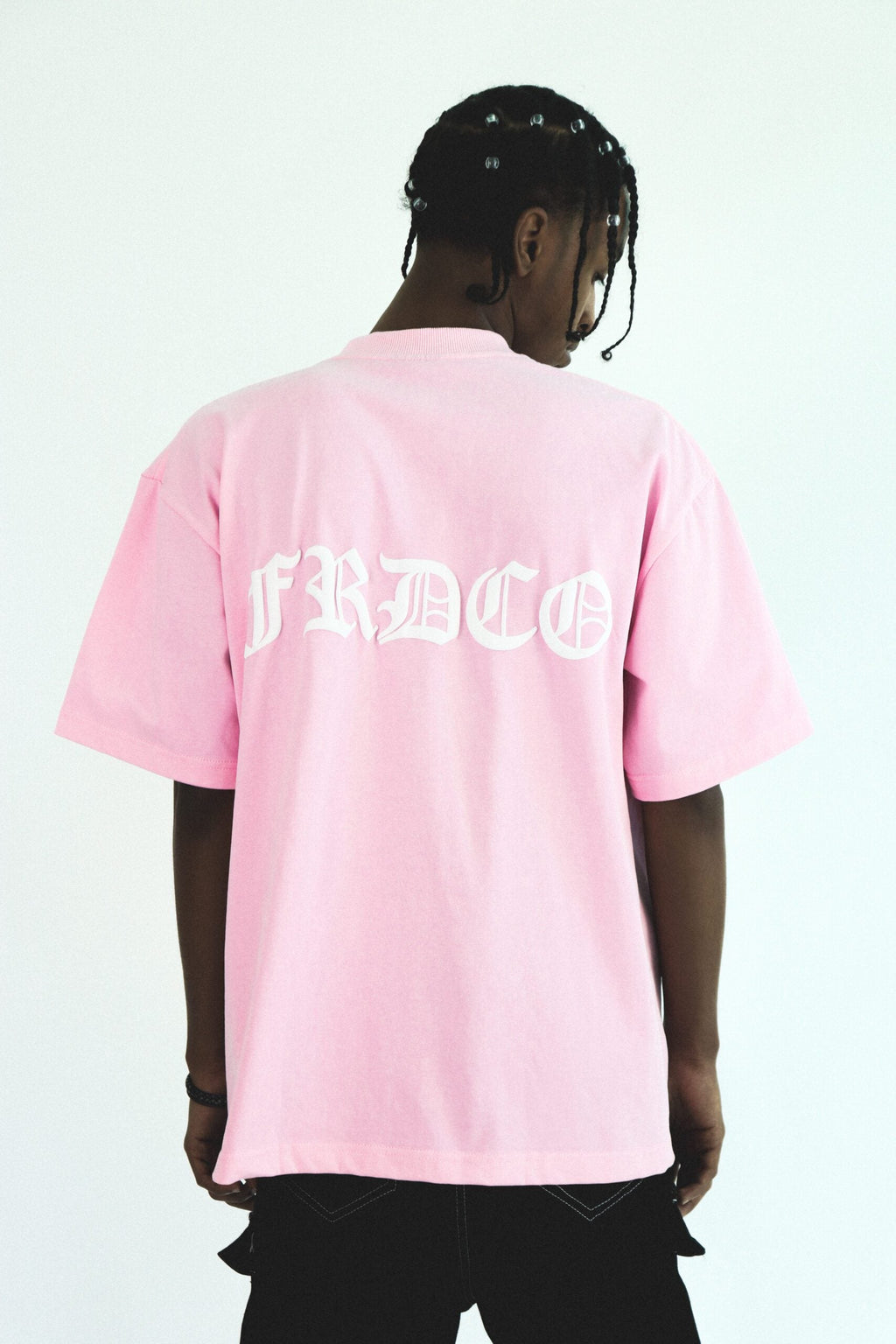 SS24 Embossed Logo Tee Pink