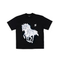 Ghost Horse Logo Tee Black