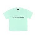 SS24 Embossed Logo Tee Cyan