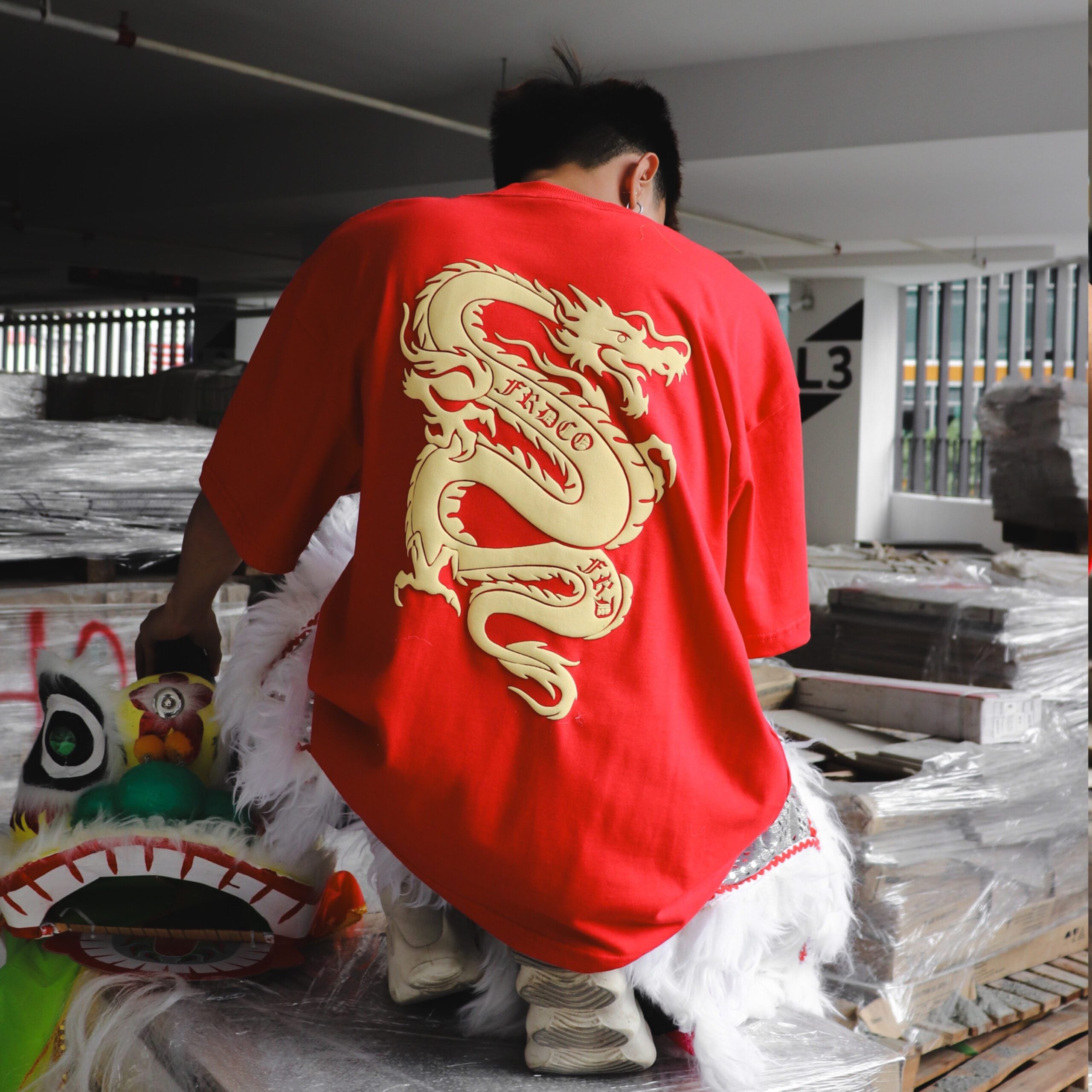 Dragon Empire Tee Red