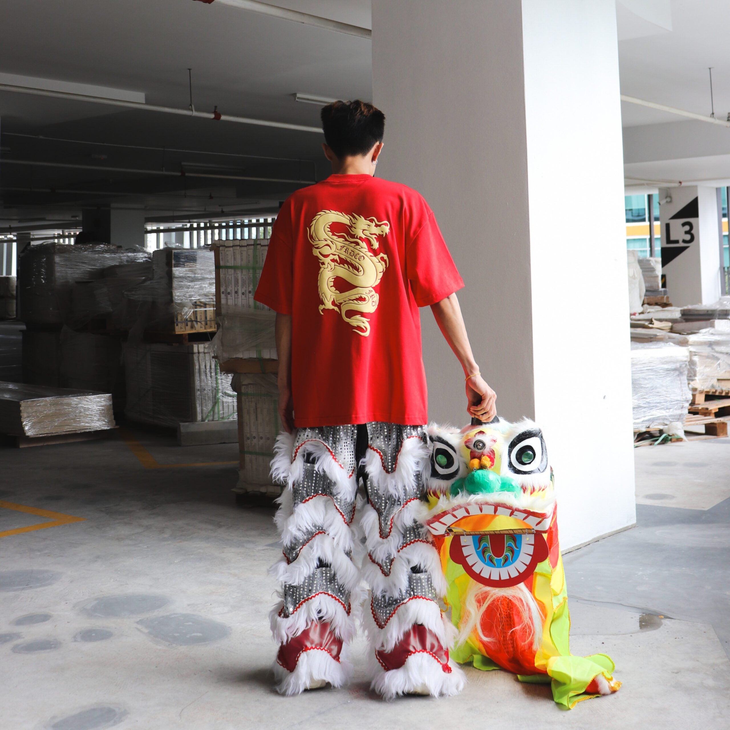 Dragon Empire Tee Red