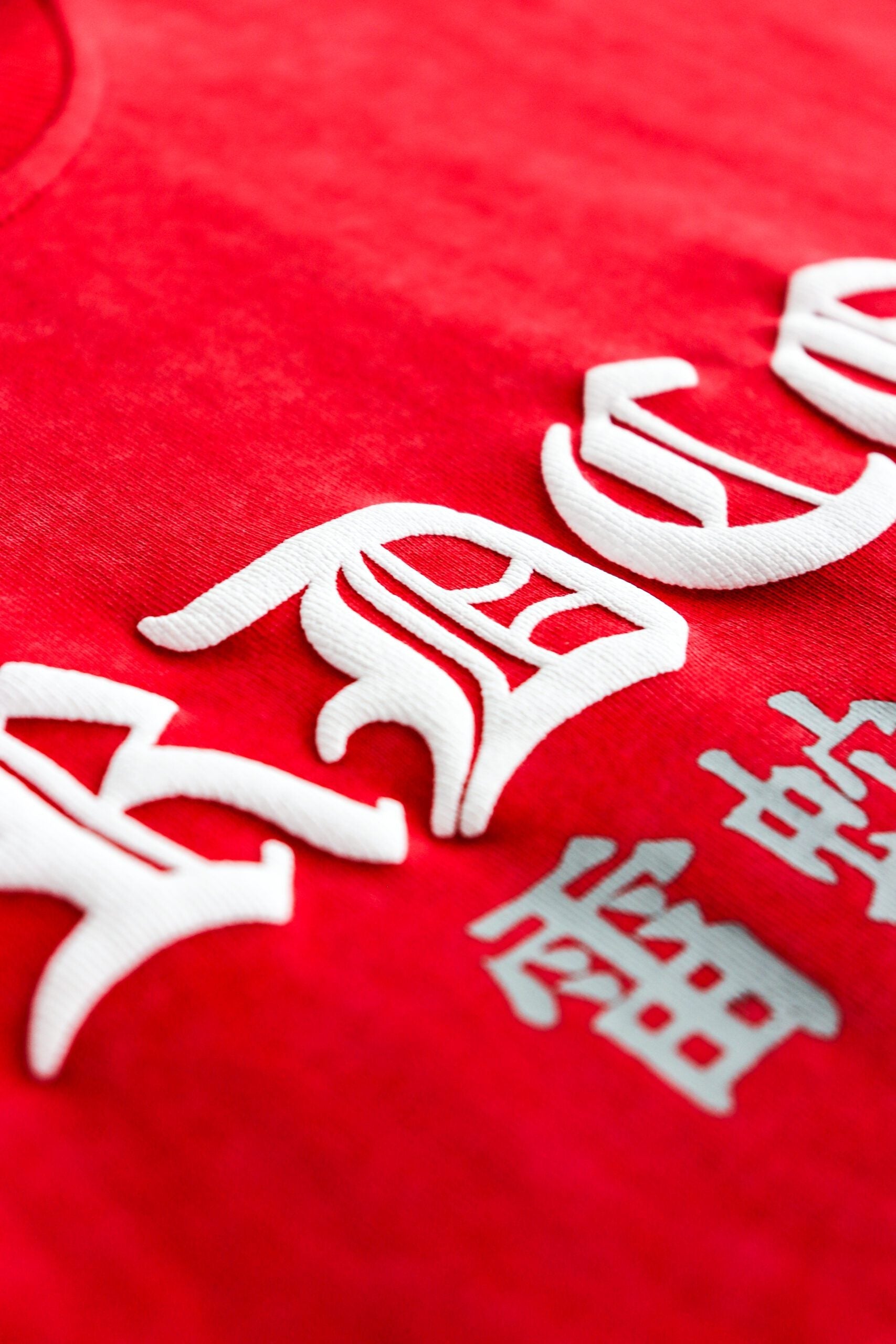 Razer Embossed Snake Washed Tee Red