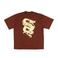 Dragon Empire Tee Brown