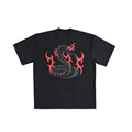 Razer Embossed Snake Washed Tee Black