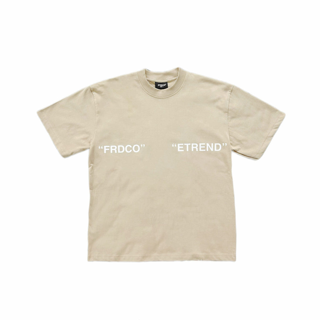 FRDCO x ETREND : EF Glow In Dark Tee Khaki