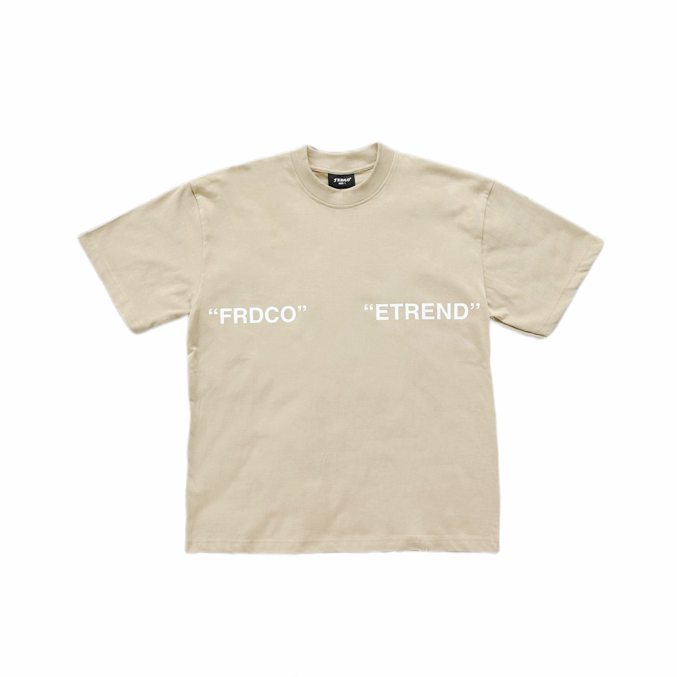 FRDCO x ETREND : EF Glow In Dark Tee Khaki