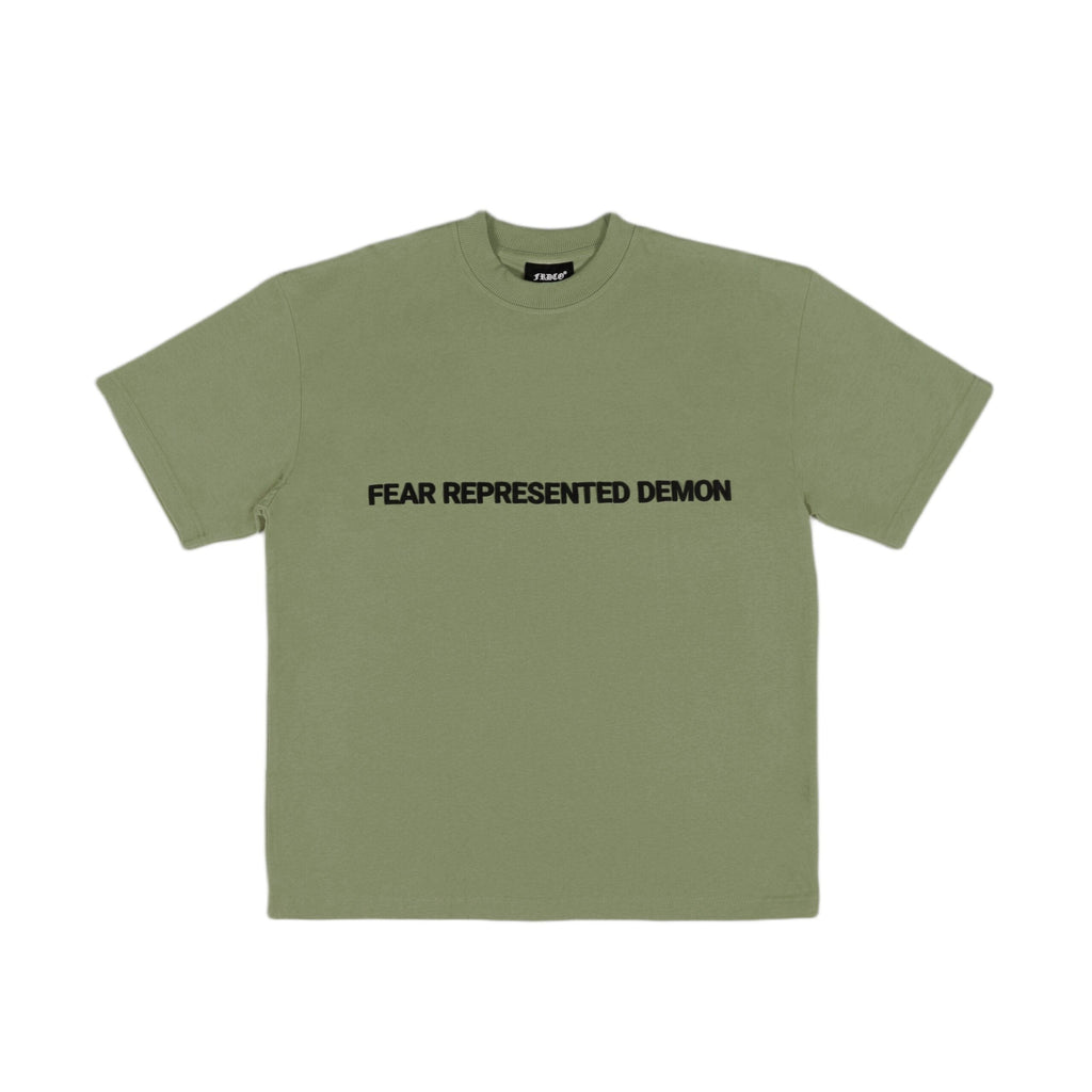 SS24 Embossed Logo Tee Army