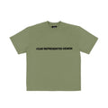 SS24 Embossed Logo Tee Army