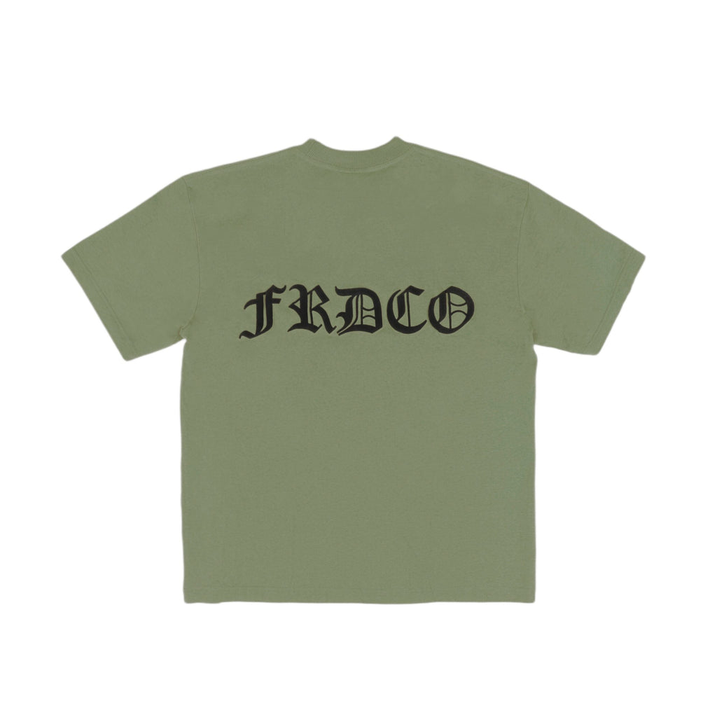 SS24 Embossed Logo Tee Army