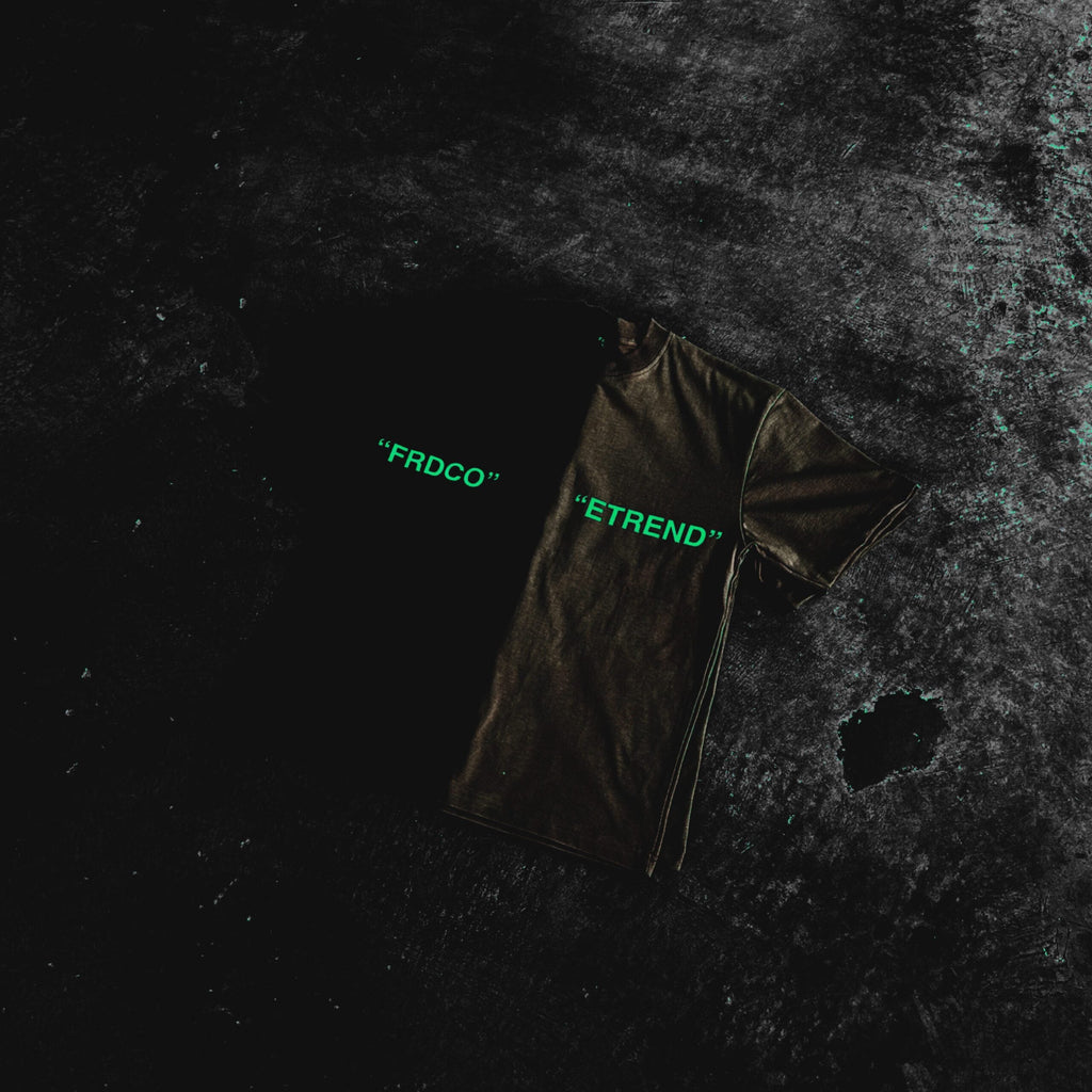 FRDCO x ETREND : EF Glow In Dark Tee Khaki