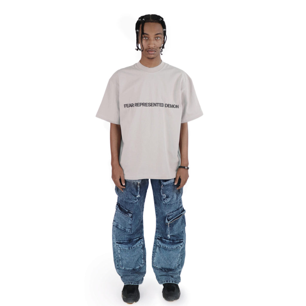 SS24 Embossed Logo Tee Grey