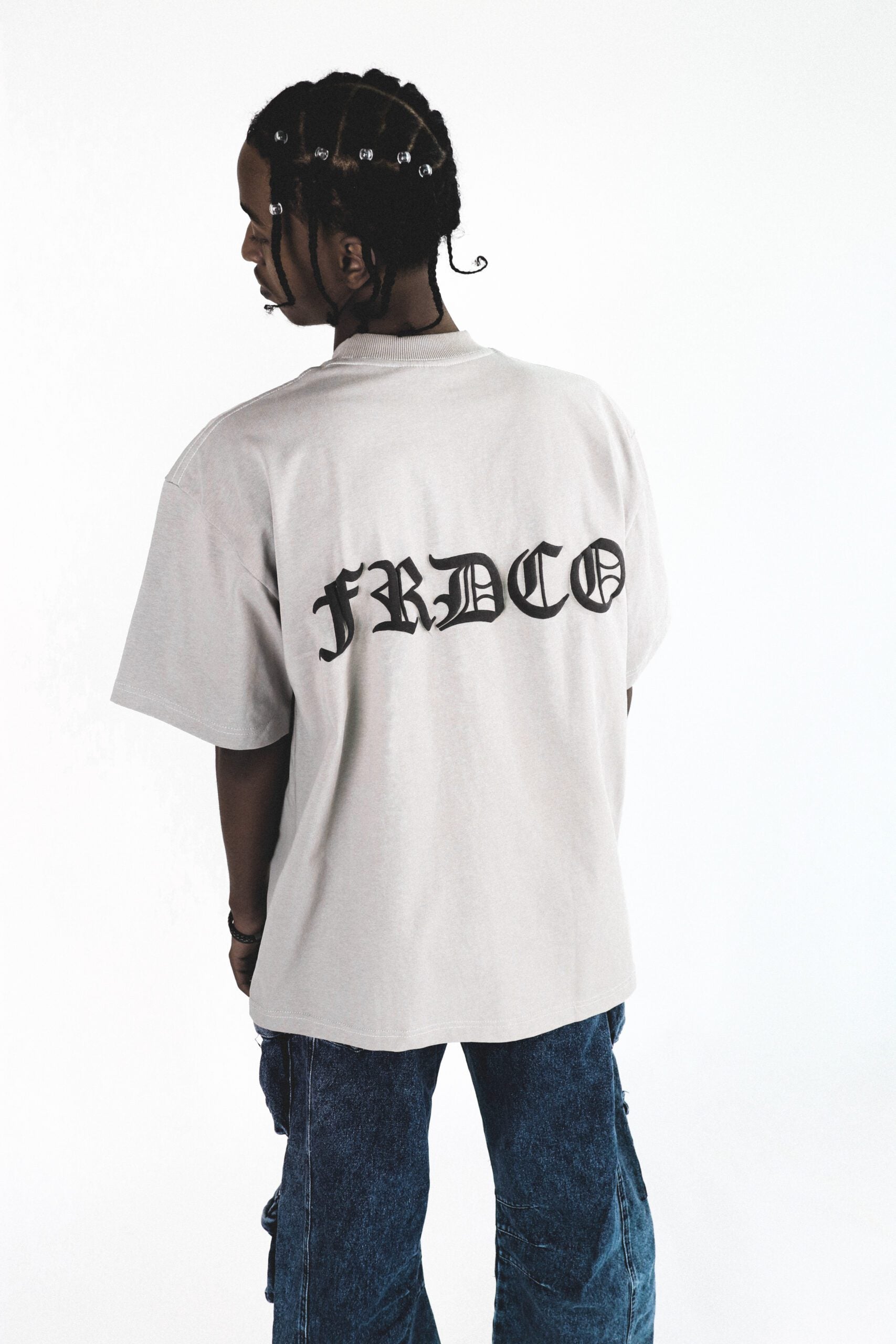 SS24 Embossed Logo Tee Grey