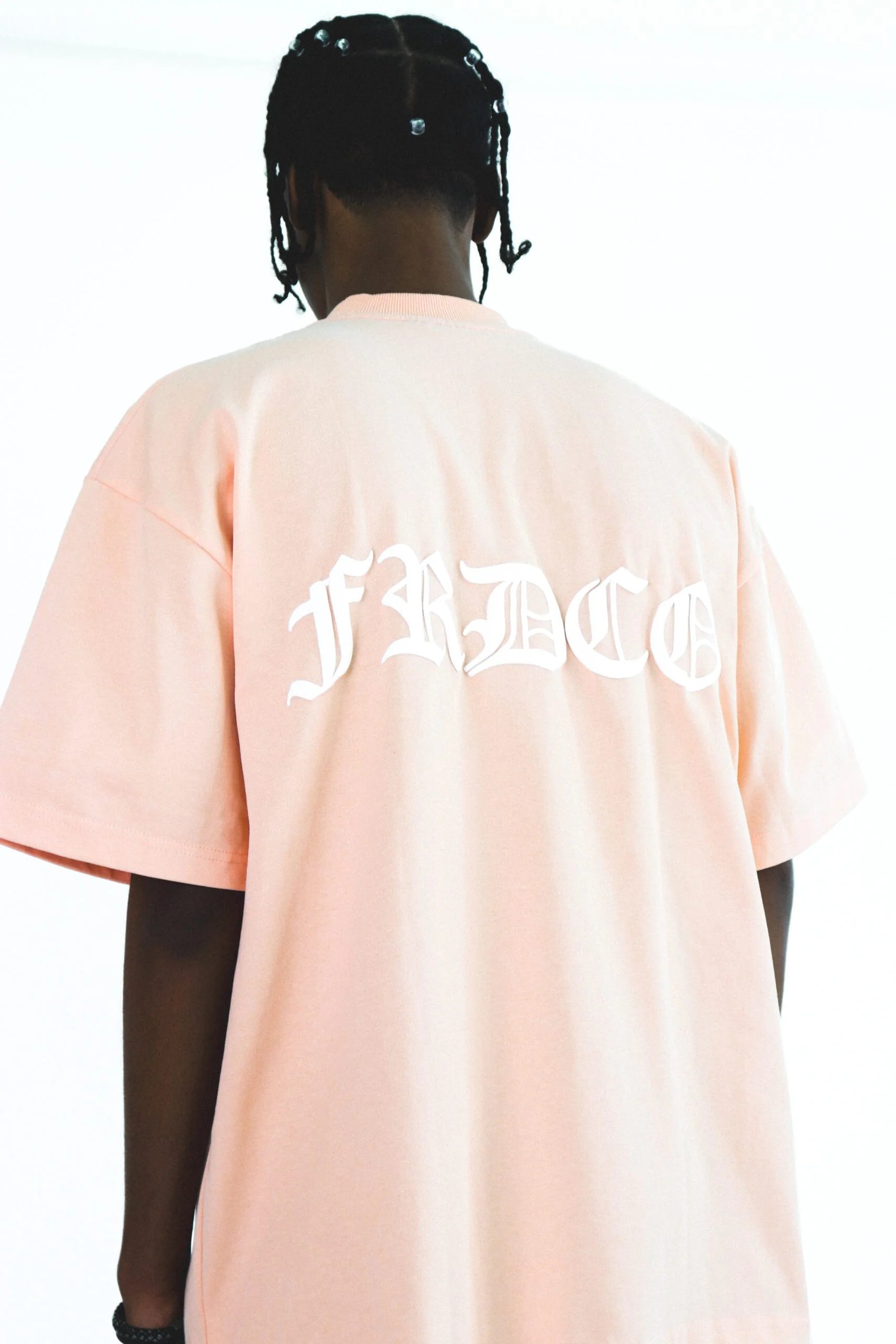 SS24 Embossed Logo Tee Peach