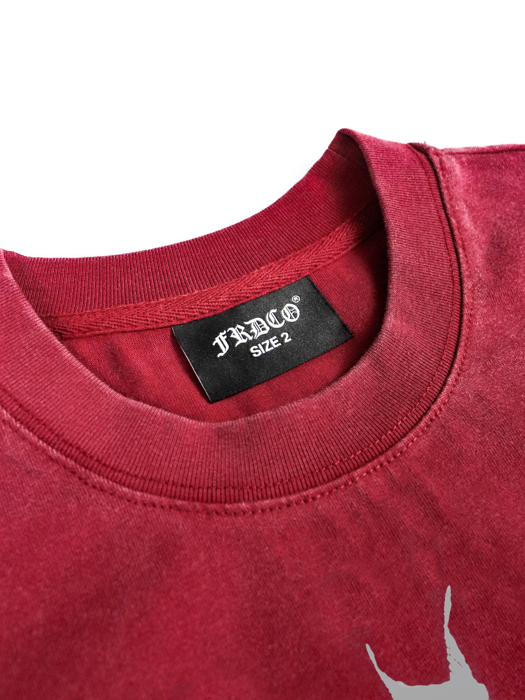 Knight Washed Tee Red