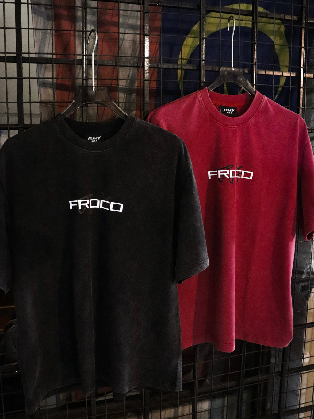 Horse EMP Washed Tee Red