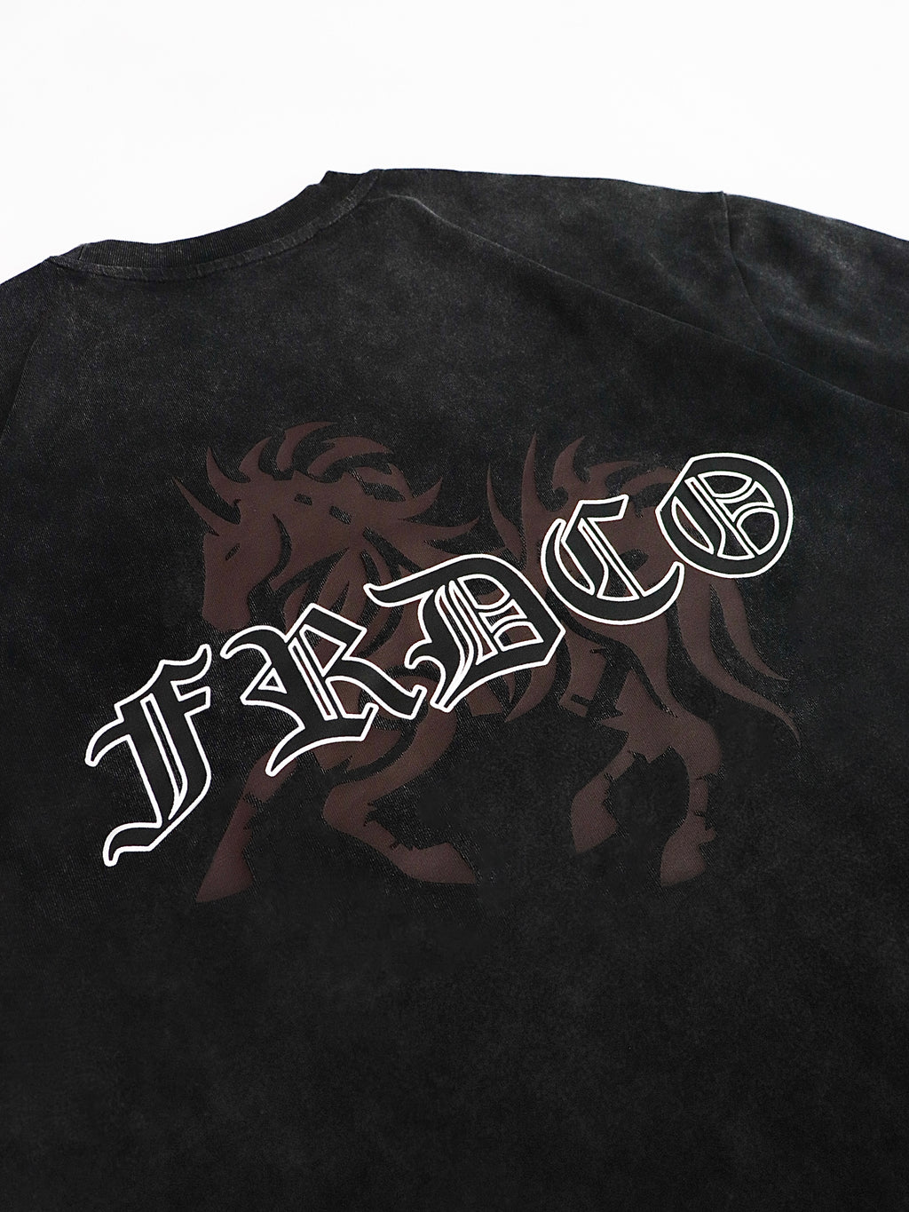Horse EMP Washed Tee Black