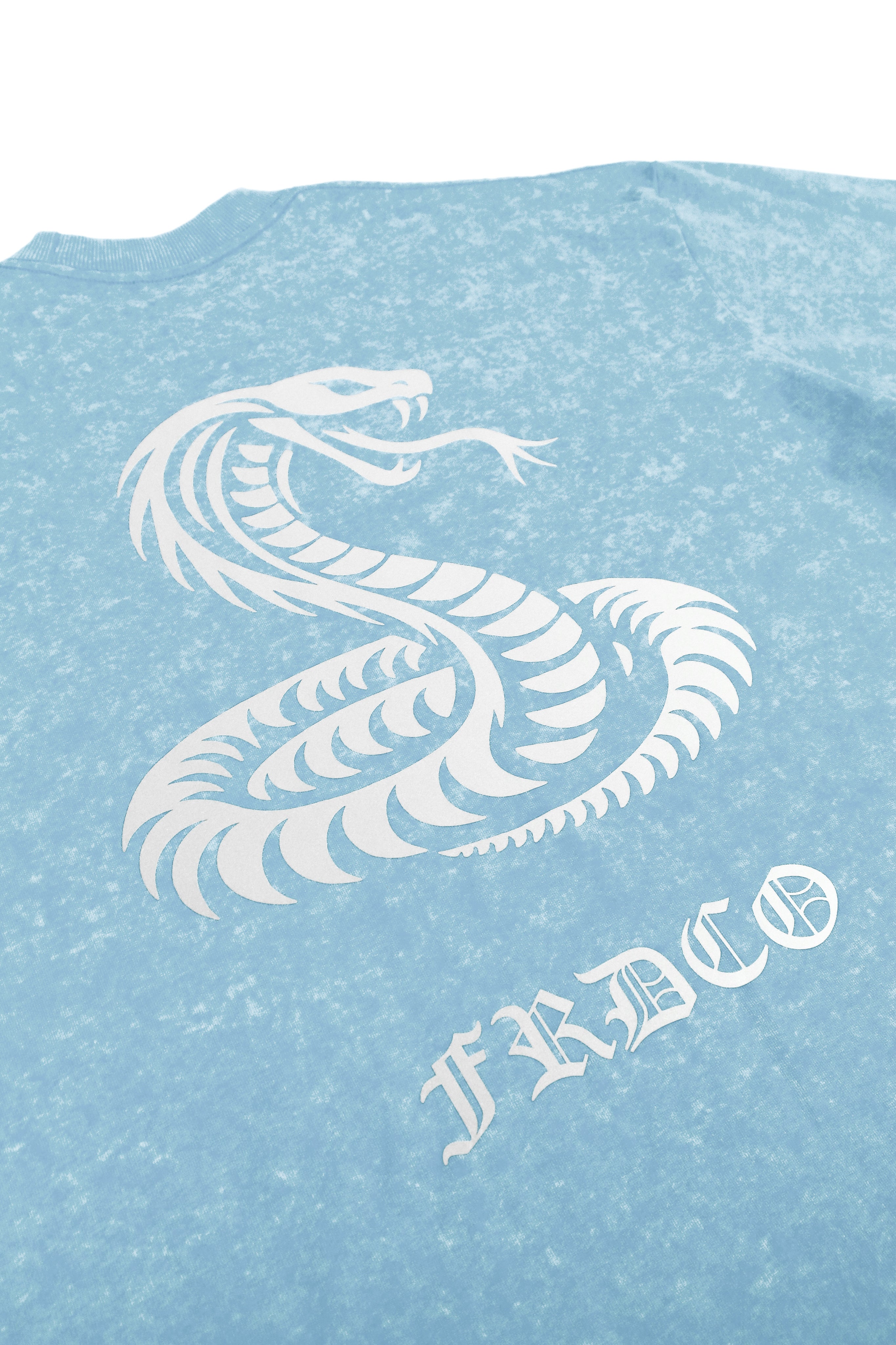 3M Reflective Snake Washed Tee Blue