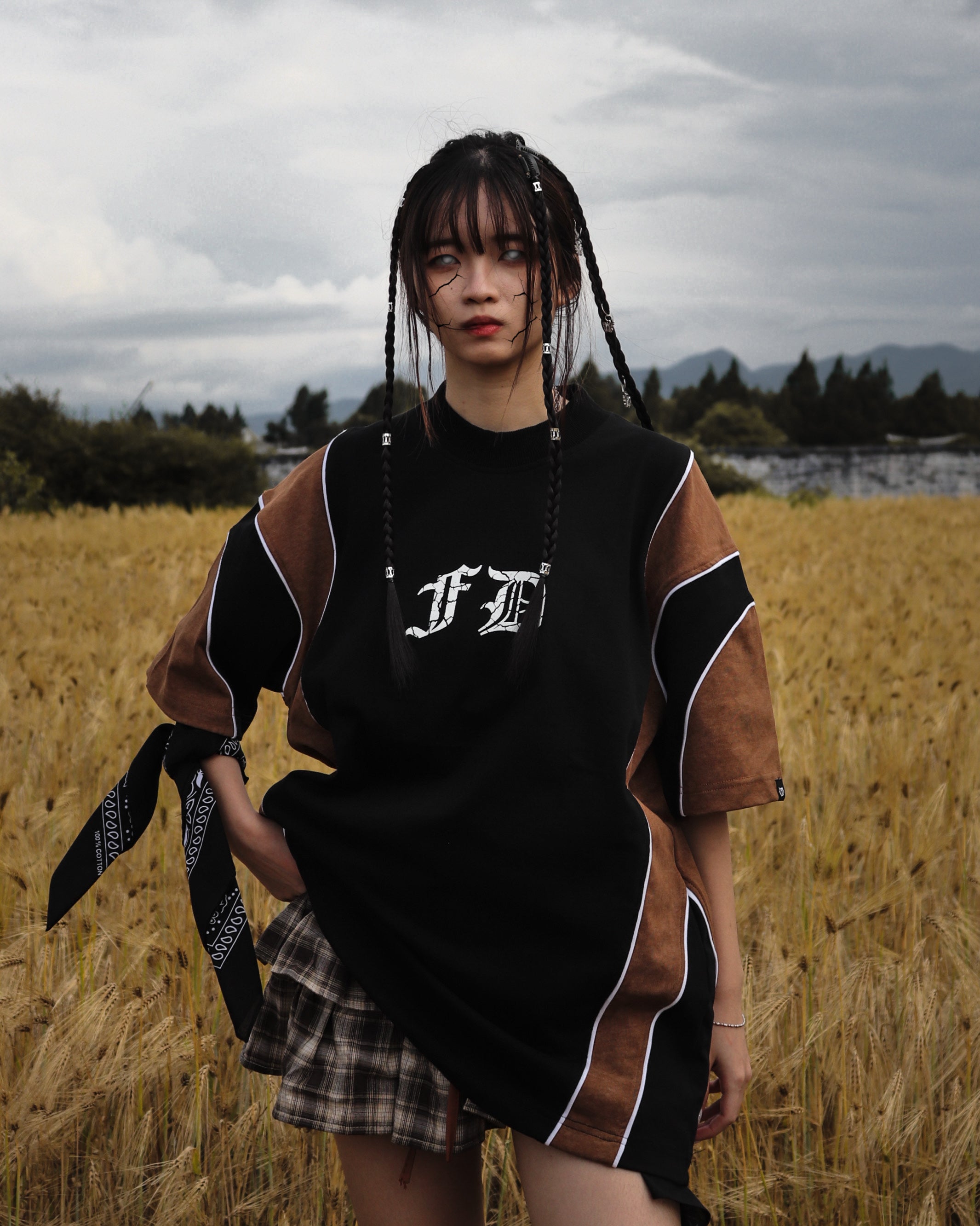 Pro CNS Washed Tee Brown