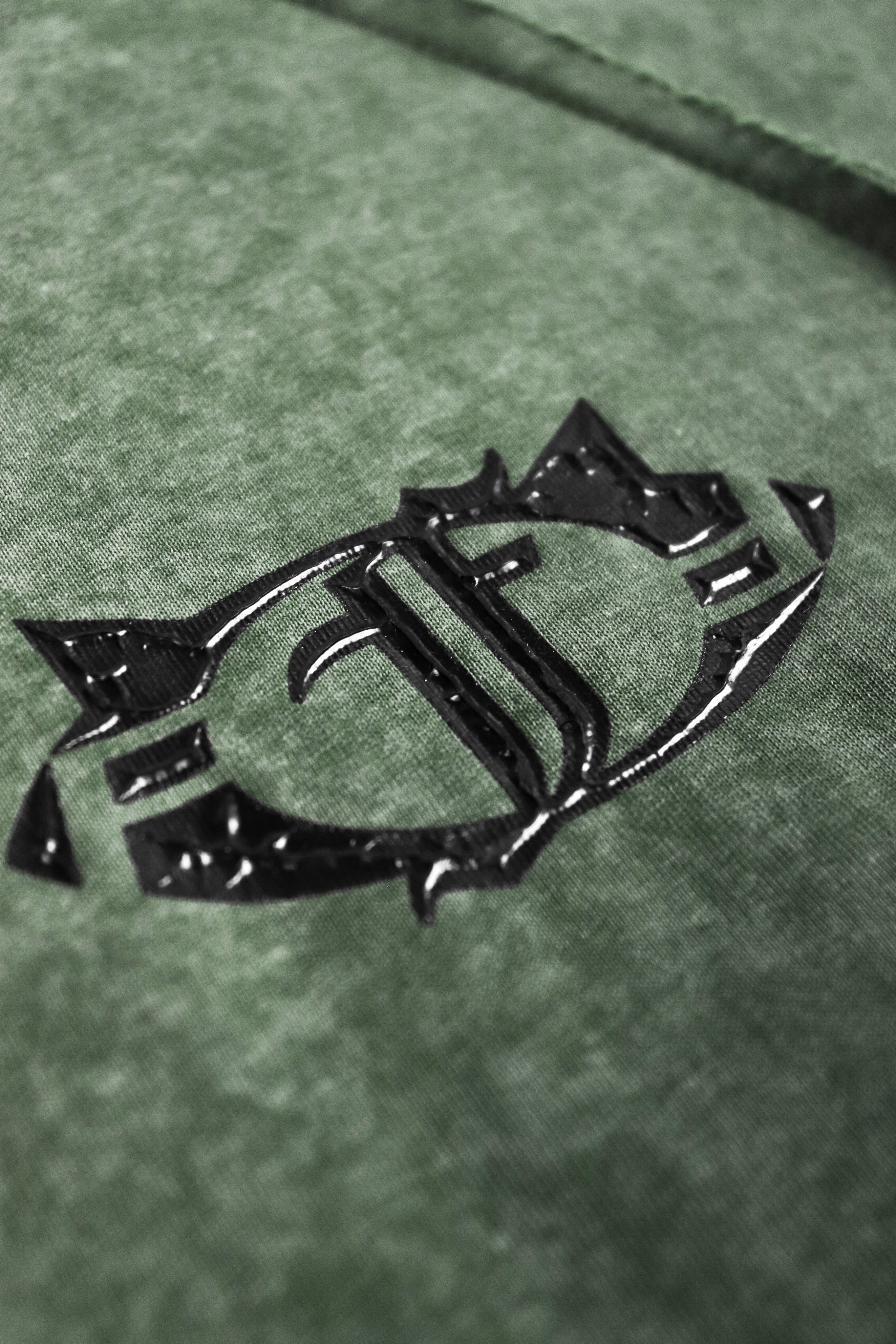 Essential CNS Washed Tee Army