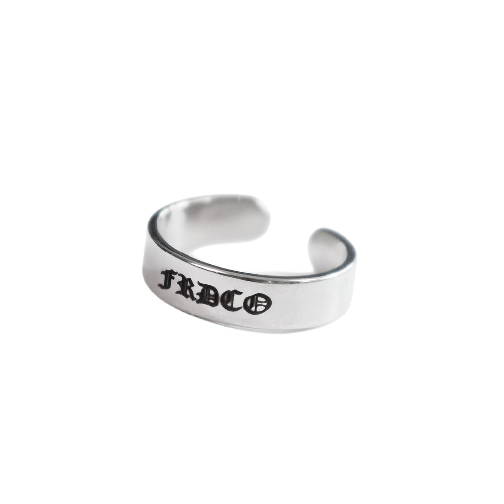 Essential Sliver Logo Ring