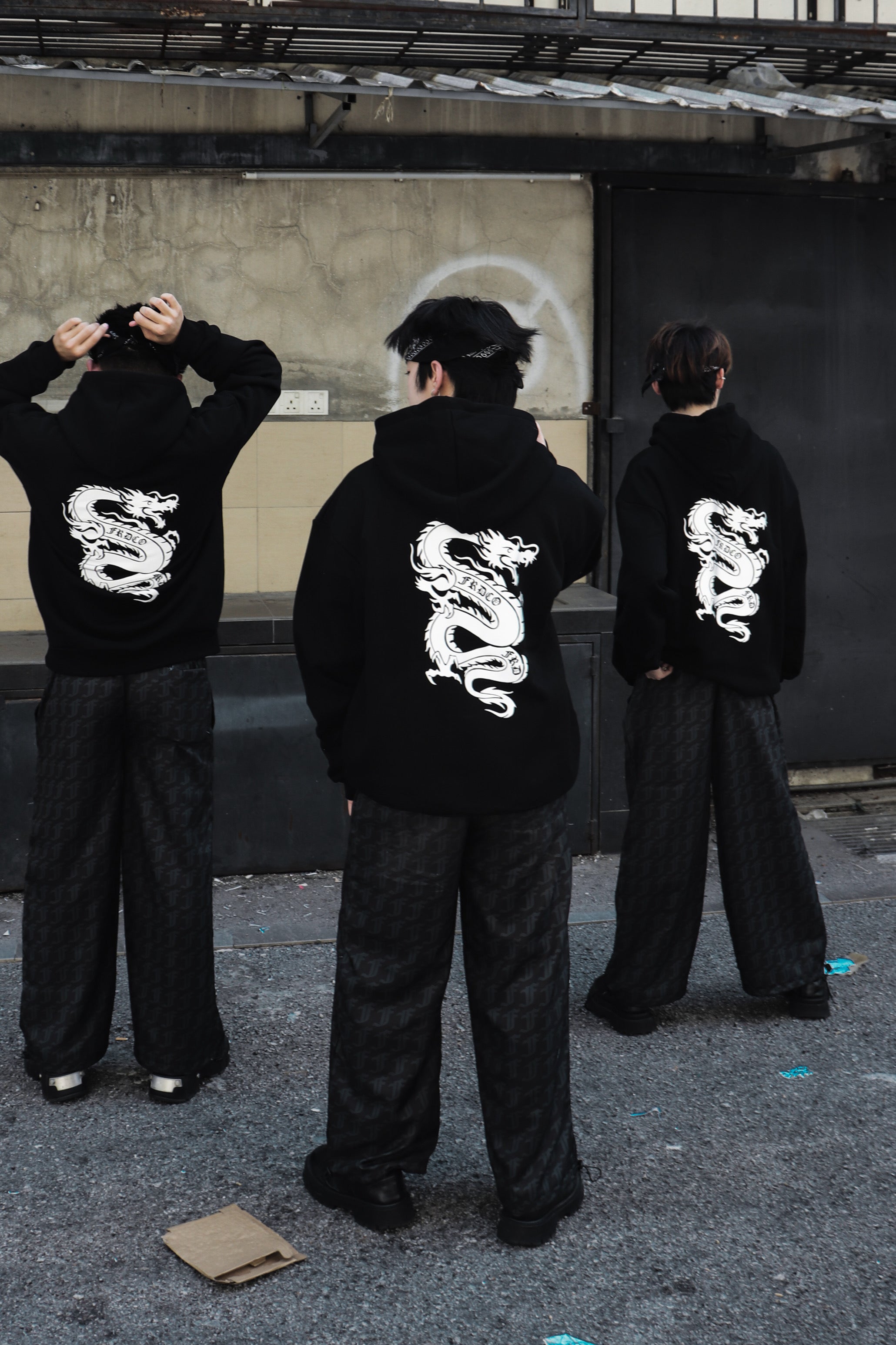 Signature F Long Pants Black