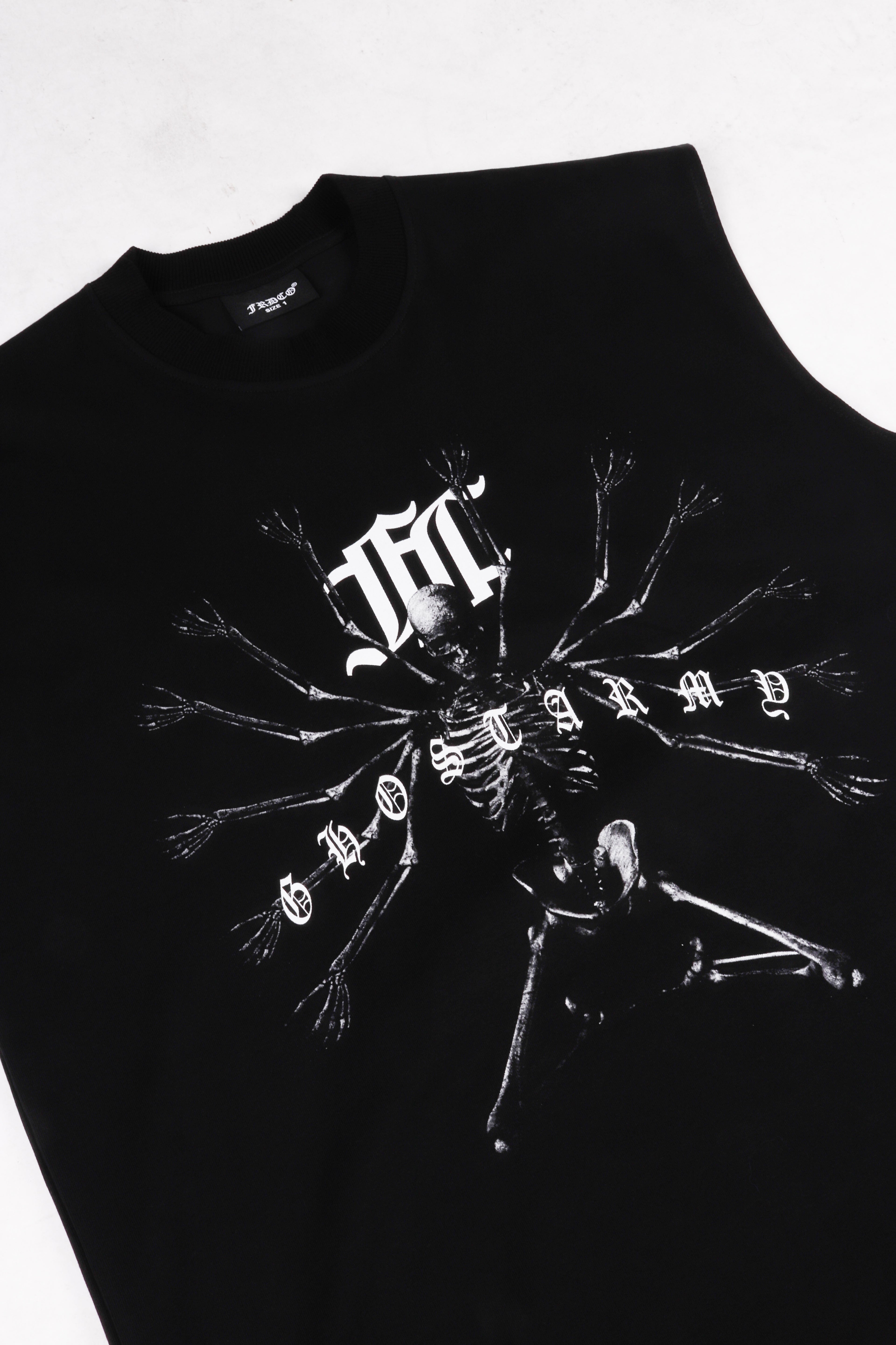 Ghost Army Logo Tee Black