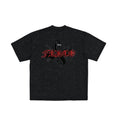 Triple S : Embroidery Snake Tee Black