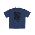 Dark Dragon Stoned Wash Tee Blue