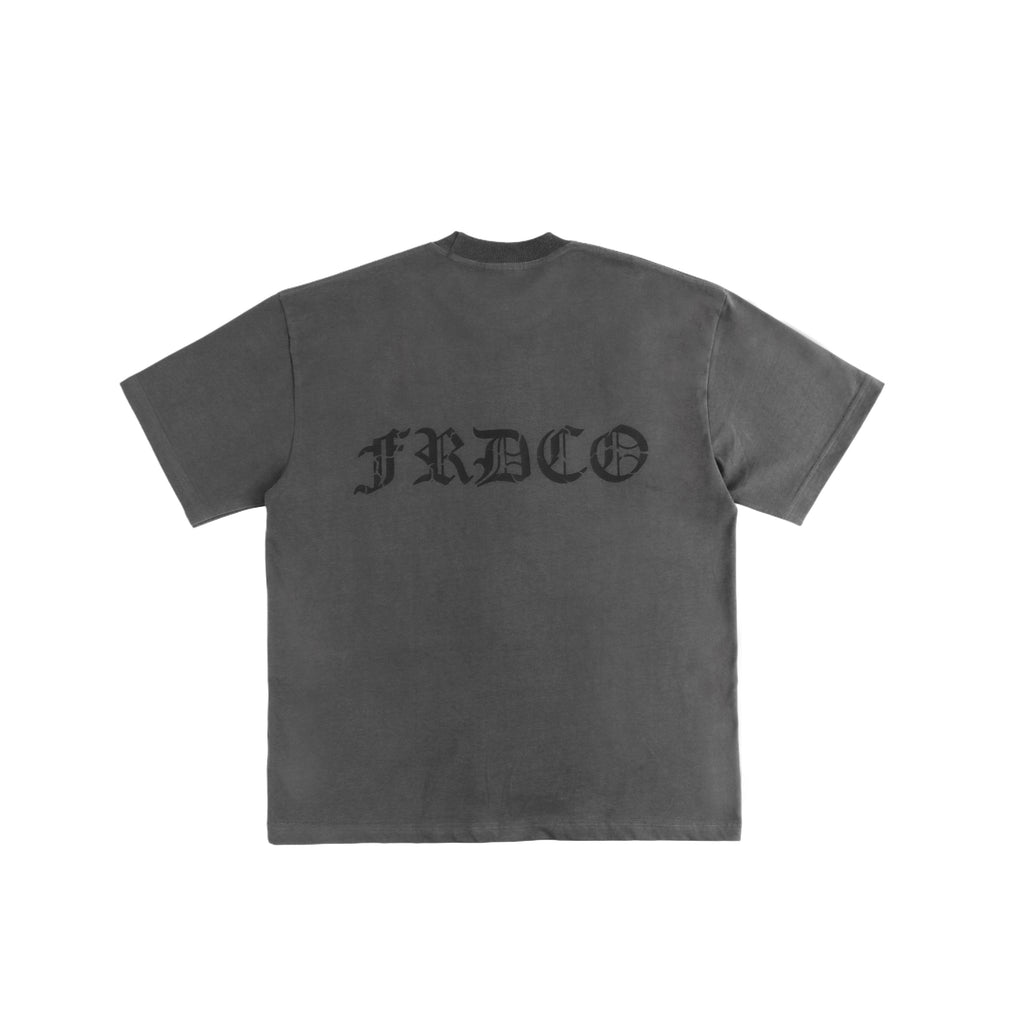 Stoned Hearts Tee Grey